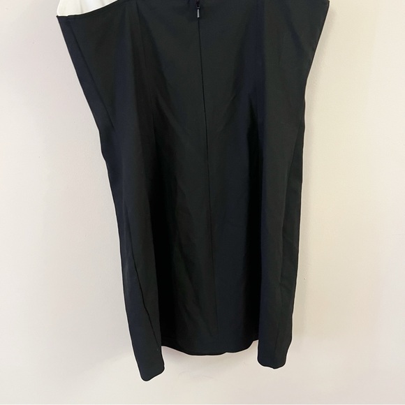 Abercrombie & Fitch Contrast Sweetheart Corset Mini Dress Size Medium NEW Black - Picture 9 of 12